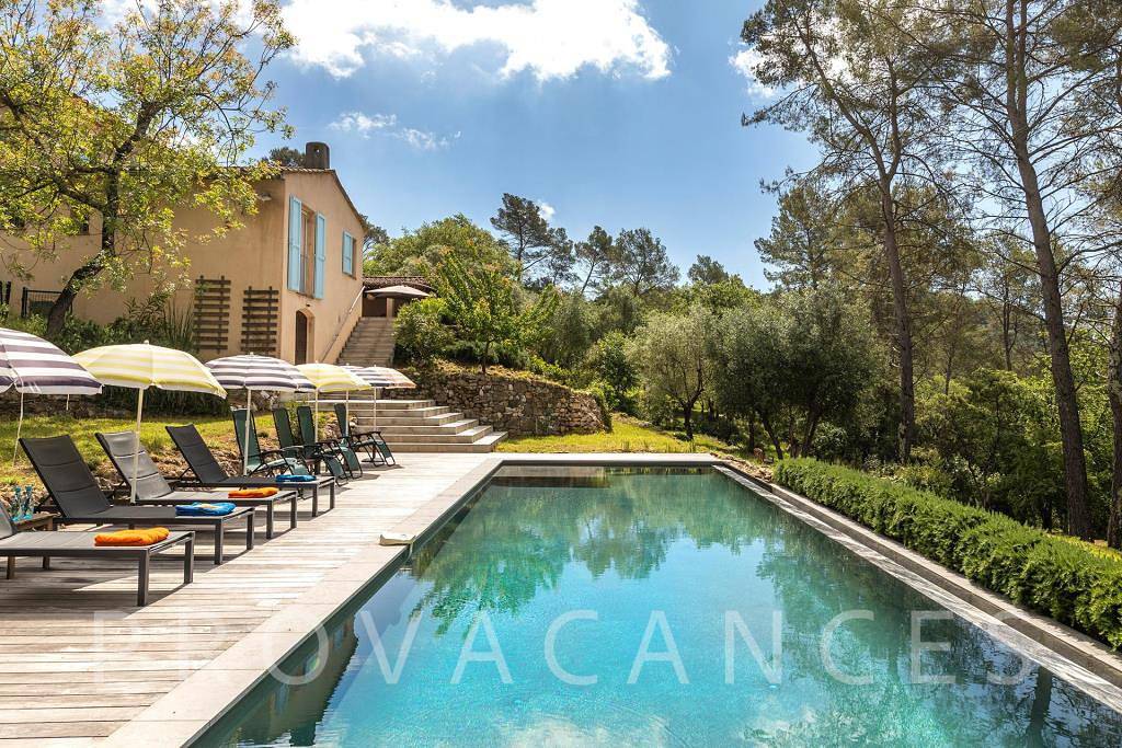Beautiful holiday house with pool 2 km from Tourrettes-sur-Loup in Tourrettes-sur-Loup, Costa mediterránea (Francia)