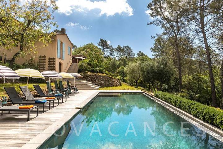 Beautiful holiday house with pool 2 km from Tourrettes-sur-Loup in Tourrettes-sur-Loup, Costa mediterránea (Francia)