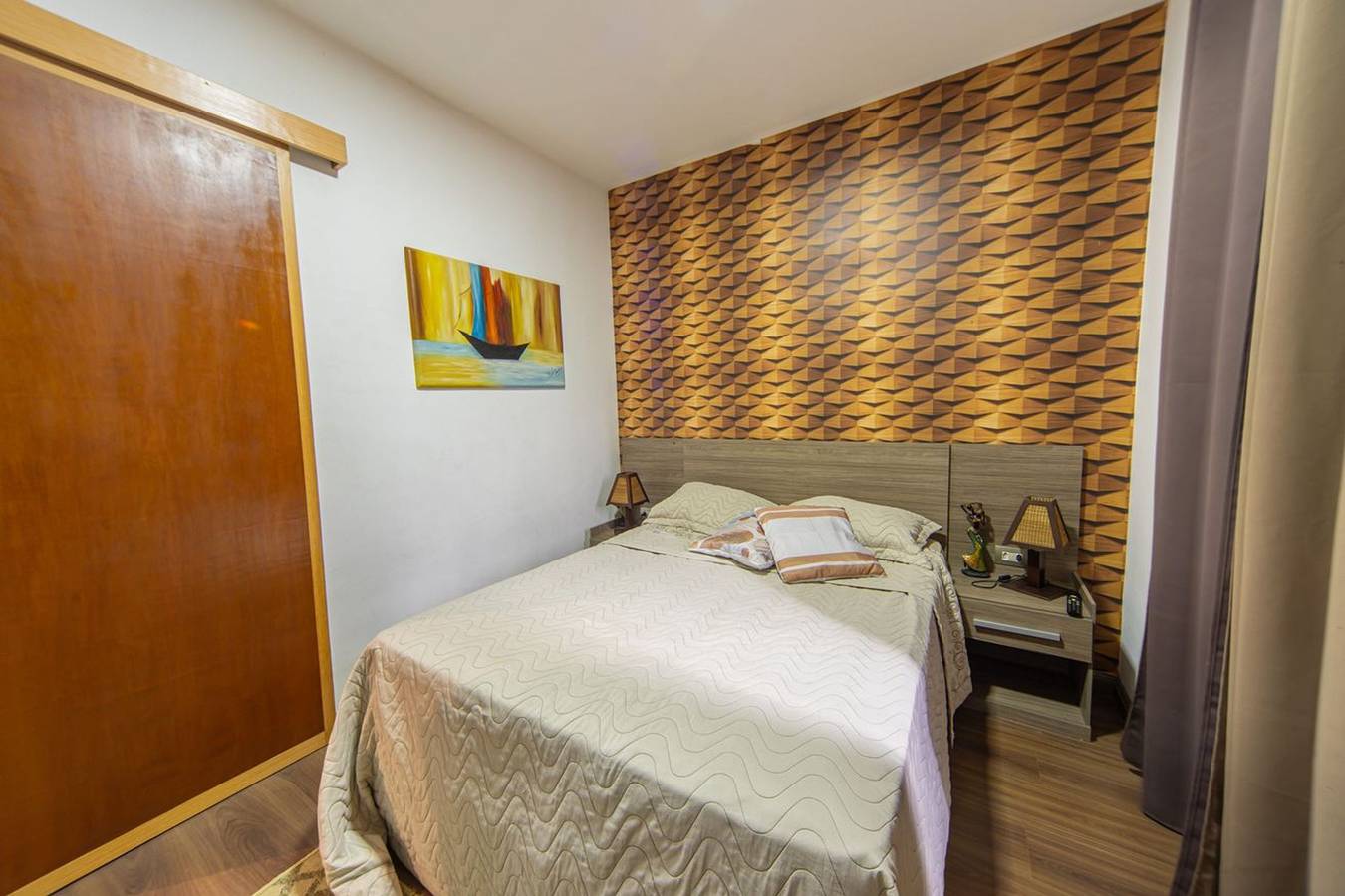 Entire apartment, Apartamento Beira Mar com Varanda e Churrasqueira in Solemar, Praia Grande
