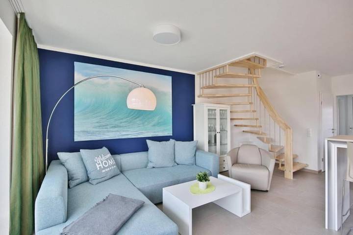Ferienhaus mit Meerblick für 6 Personen, mit Balkon und Sauna in Cuxhaven (Stadt)