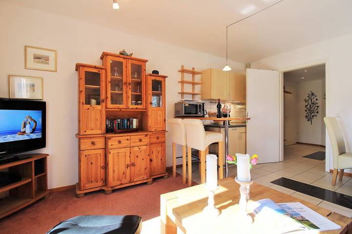 Apartamento inteiro, Landhaus Ostseeblick We 13: strandnahe und freundliche 2-Zimmer-Fewo mit Balkon in Bastorf, Neubukow-Salzhaff