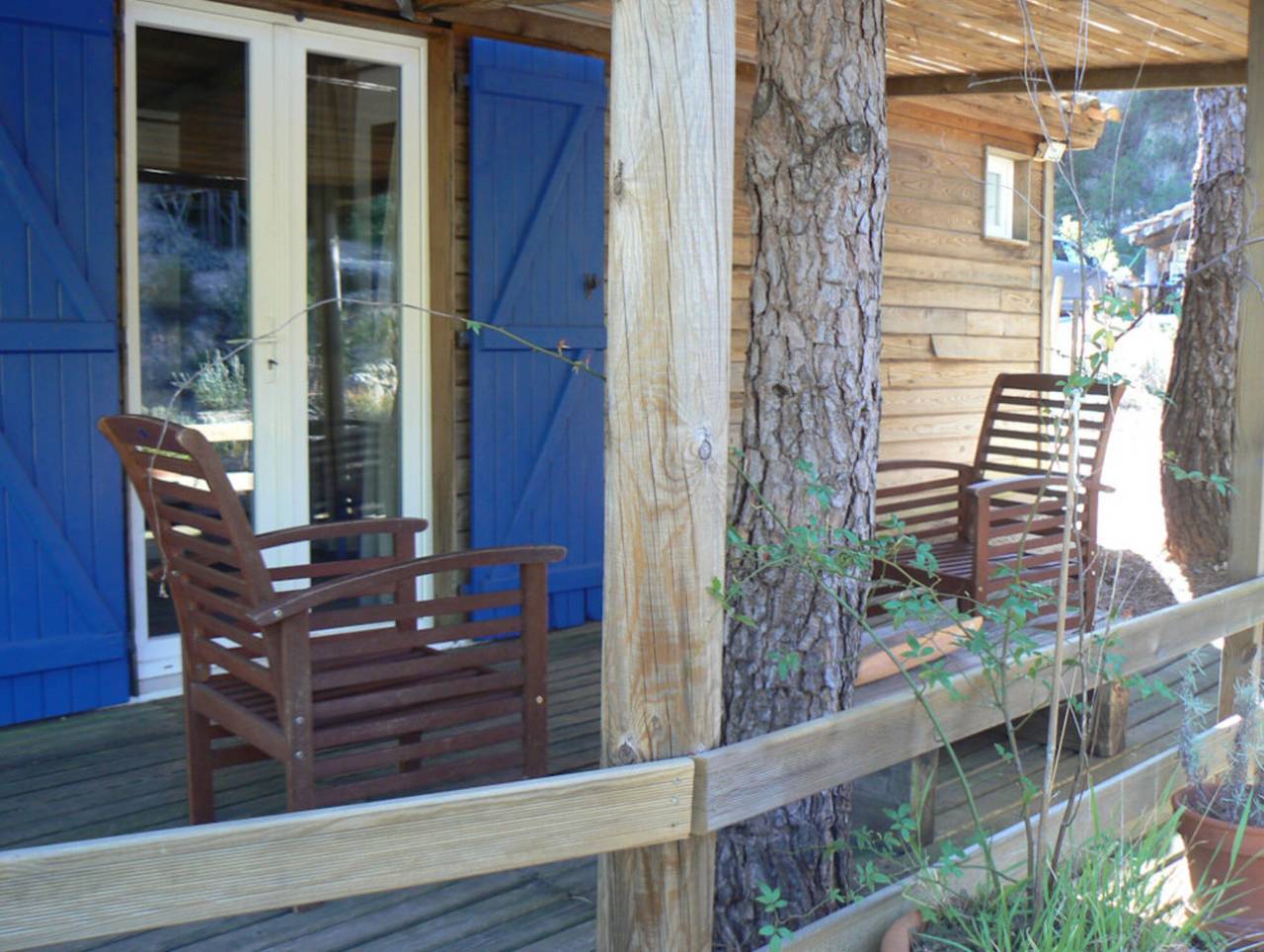 Chambre d'hôtes 'Le Sabel - Cabanon' avec vue sur la montagne et Wi-Fi in Mourèze, Région de Lodève