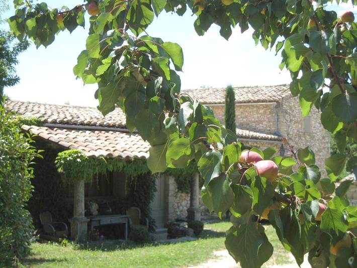 Location de vacances pour 2 personnes, avec vue ainsi que piscine et jardin à La Capelle-et-Masmolène - 2