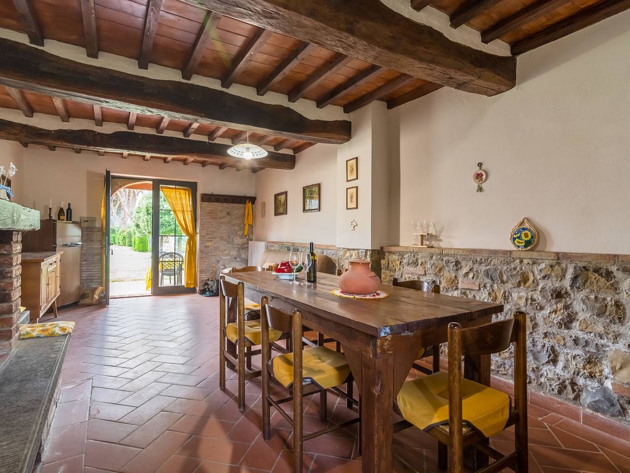 Bauernhaus mit Poolblick in Bucine, Bucine und Umgebung