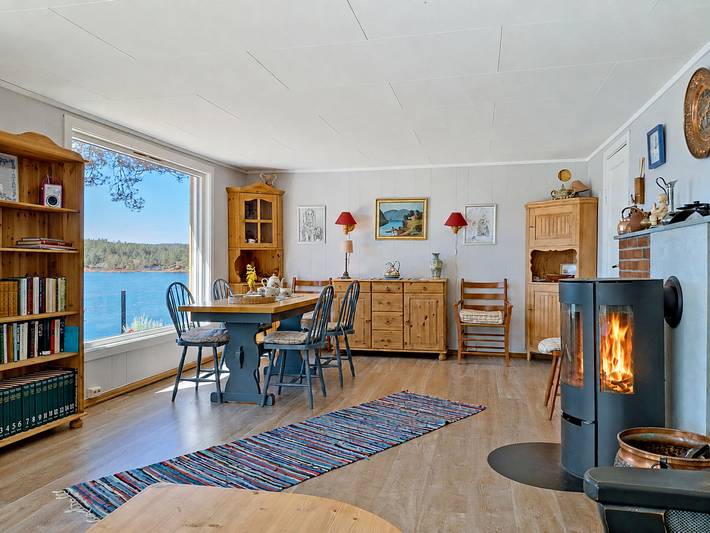 Ferienhaus für 6 Personen, mit Terrasse und Garten sowie Seeblick in Süd-Norwegen - 3