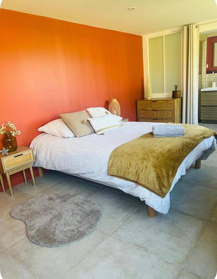 Gîte pour 4 personnes, avec jardin et terrasse ainsi que piscine et vue à Arsac - 4