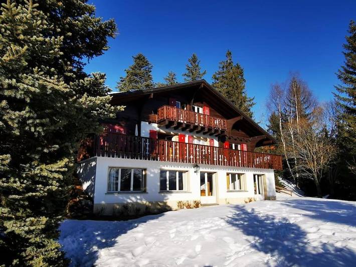 Chalet pour 16 personnes à Crans-Montana