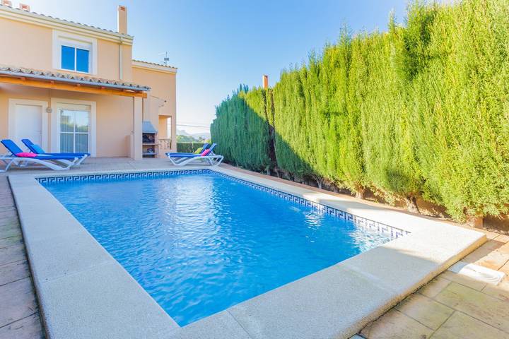 Villa für 8 Personen, mit Balkon und Terrasse sowie Garten in Alcúdia - 3