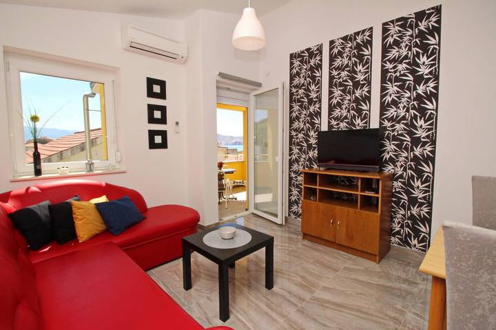Ferienwohnung für 5 Personen, mit Balkon/Terrasse, mit Haustier in Baska - 4