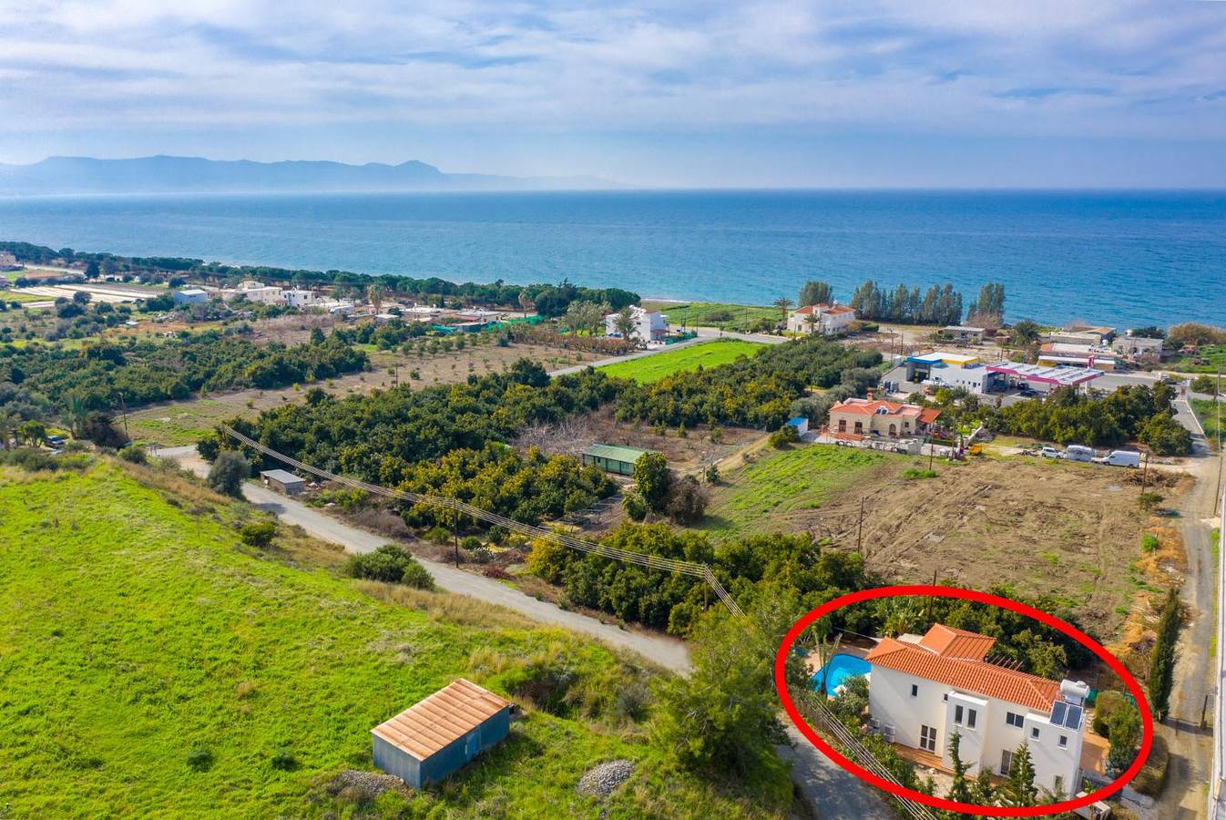 Villa für 9 Personen mit Meerblick in Αργάκα, Südzypern