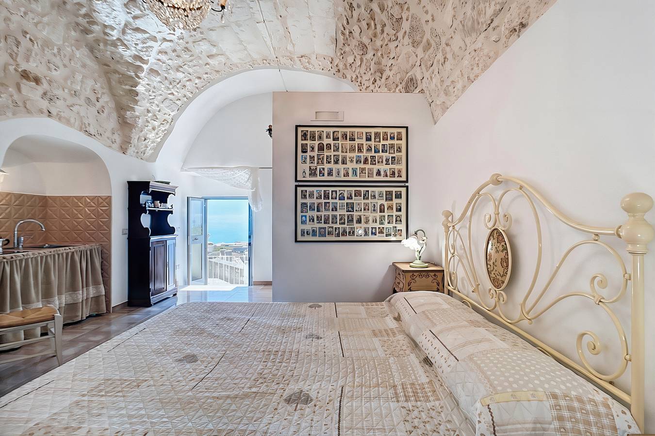 Studio entier, Studio 'Al Torrione 1' avec vue sur mer et climatisation in Monte Sant'Angelo, Gargano