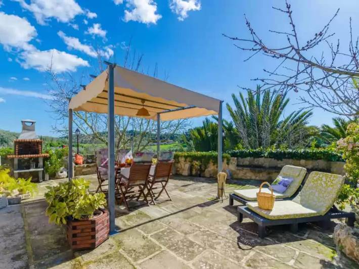 Villa für 6 Personen mit Garten in Montuïri, Mallorca Inselmitte