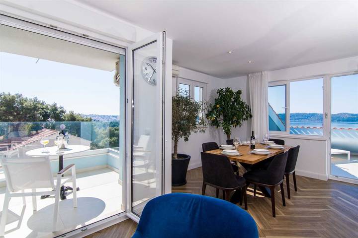 Ferienwohnung für 6 Personen, mit Balkon in Trogir - 4