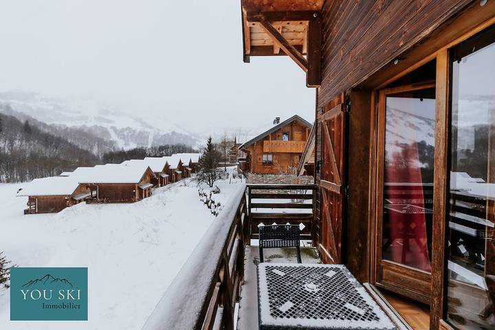 Ganze Ferienwohnung, Cda 54 - Duplex 8 persons with balcony in Saint-Sorlin-d'Arves, Region Saint-Jean-de-Maurienne
