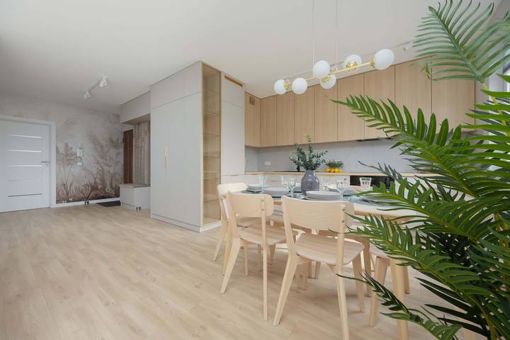 Ferienwohnung für 6 Personen, mit Balkon/Terrasse in Warschau - 4