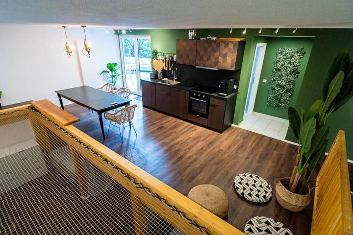 Apartament wakacyjny dla 5 osób, z Taras i Ogród w Karlsruhe