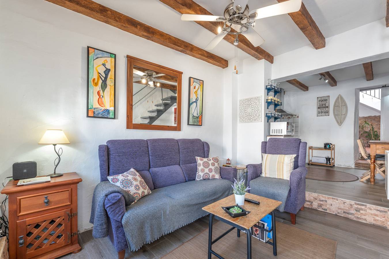 Casa Don Diego : Vue sur la montagne, Wi-Fi et climatisation in Ardales, Province de Málaga