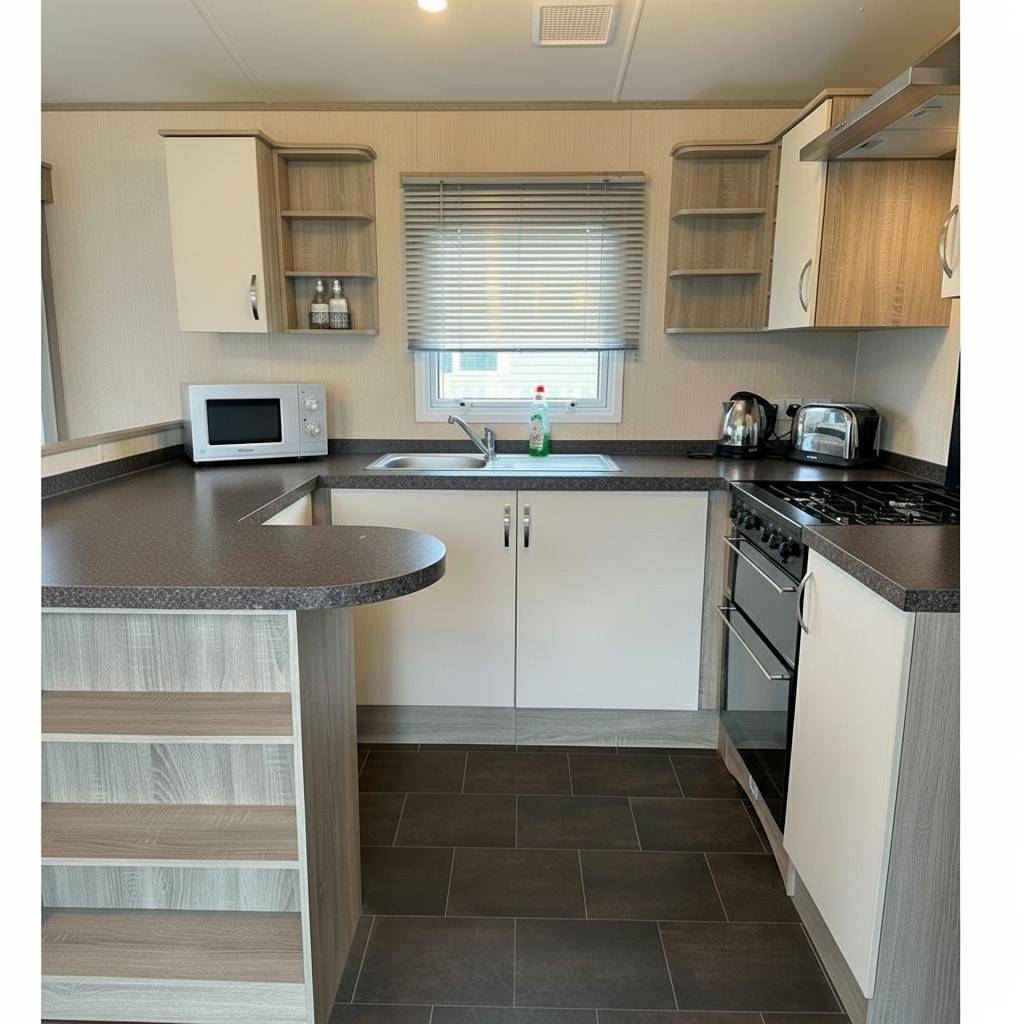 Comfortable 3-Bed Caravan - Combe Haven  in Hastings, Ost Sussex
