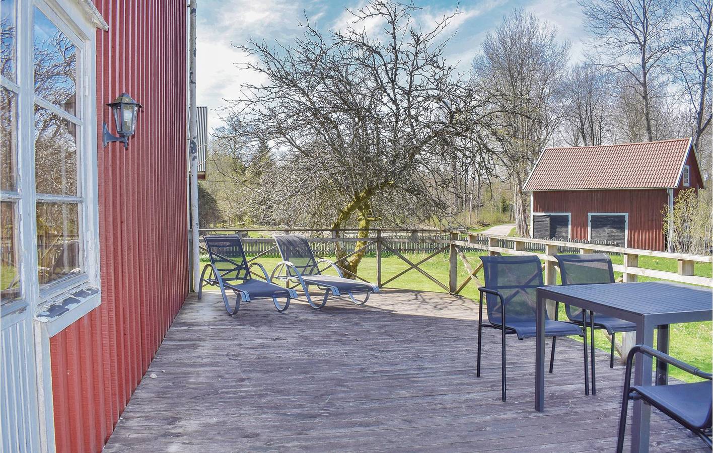 Ferienhaus für 5 Personen mit Terrasse in Herrakra, Kronoberg