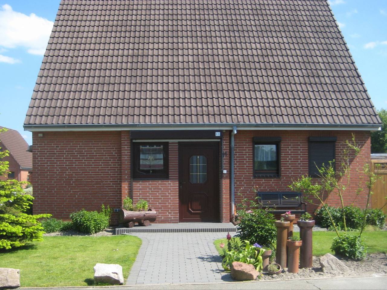 Ganze Ferienwohnung, Bue - Ferienhaus Helmcke in Hafen Büsum, Büsum