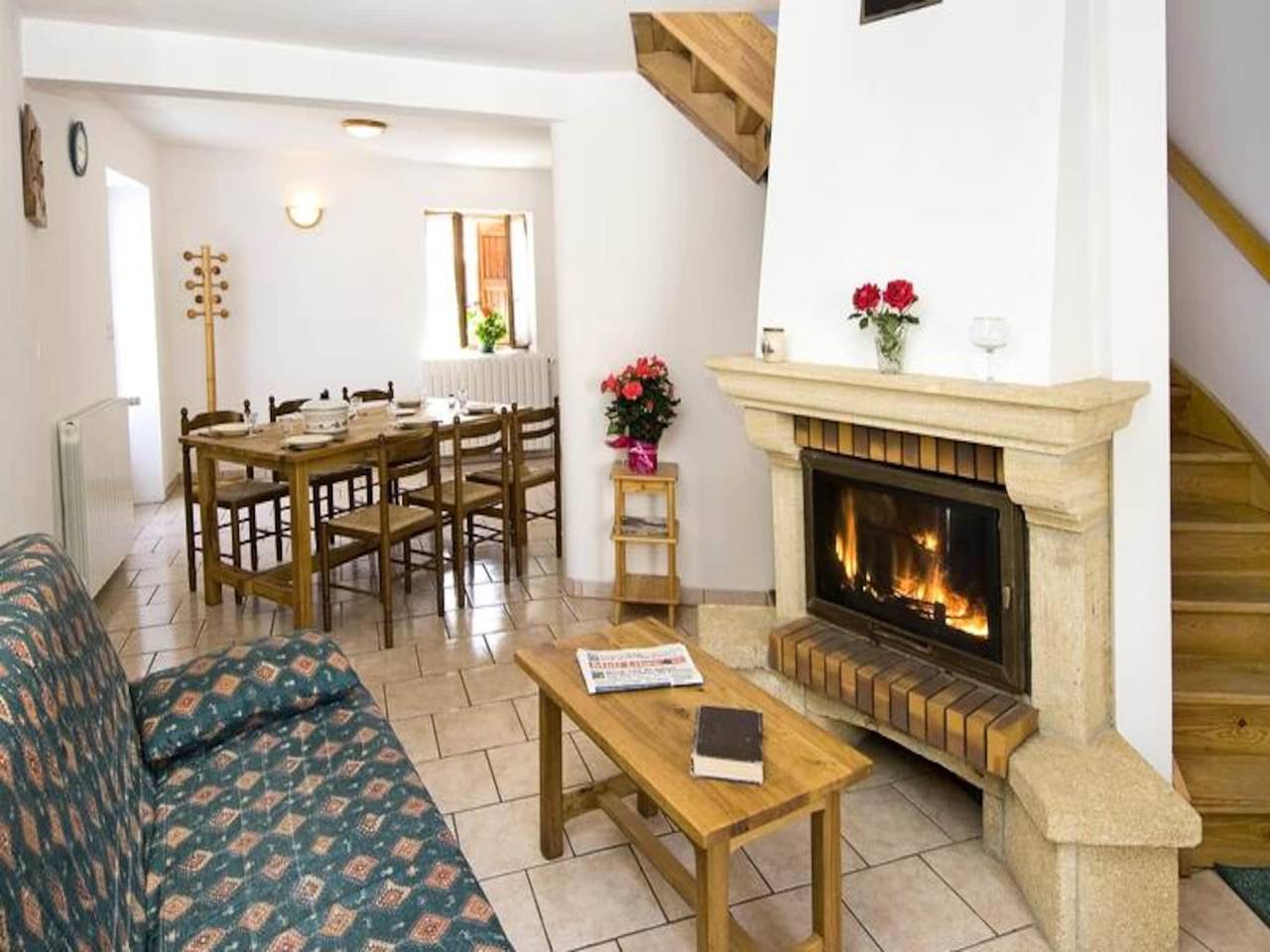 Appartement entier, Gîte de France 6 personnes in Chasseradès, Parc national des Cévennes