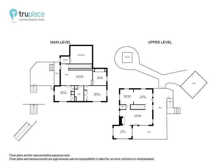 Vacation house for 6 people, with terrace and hot tub in Russian River