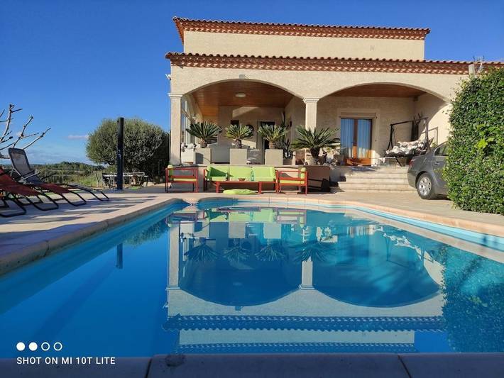 Chalet para 12 personas, con piscina además de vistas y terraza - 1