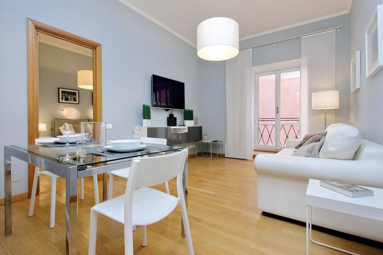 Geheel appartement, Vakantieappartement voor 4 personen in Centrum van Rome, Rome