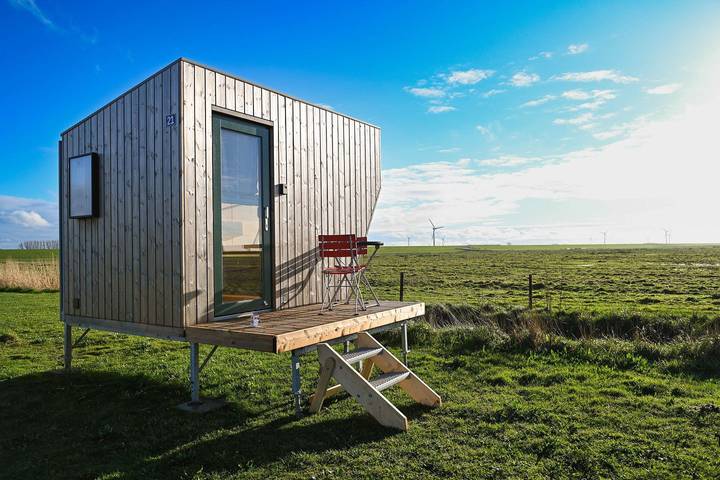 Ferienhaus für 2 Personen, mit Ausblick und Terrasse sowie Garten in Ostfriesland - 4