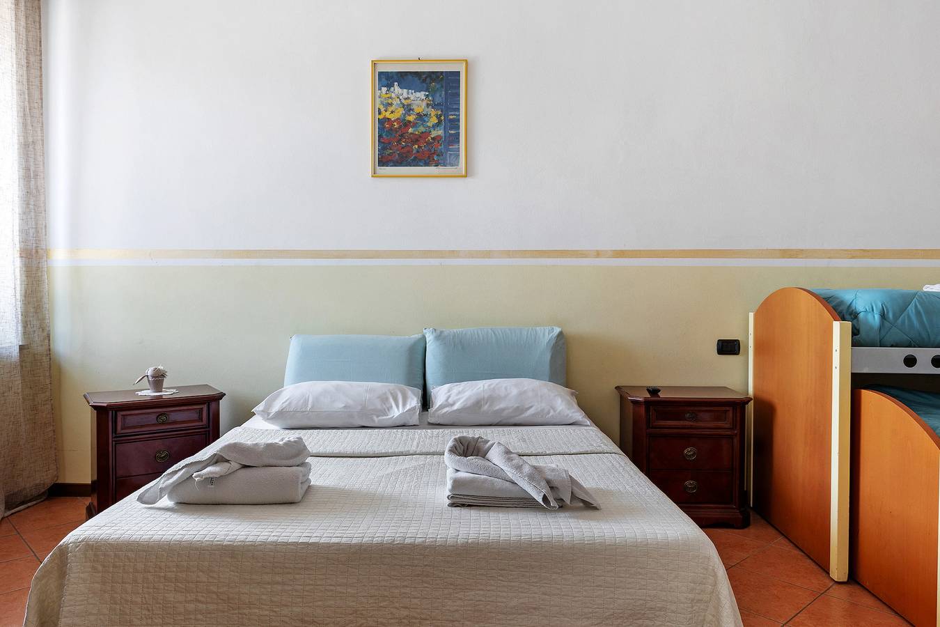 Chambre 'Family Locanda 7 Camini' avec Wi-Fi et climatisation in San Giovanni Lupatoto, Province de Vérone