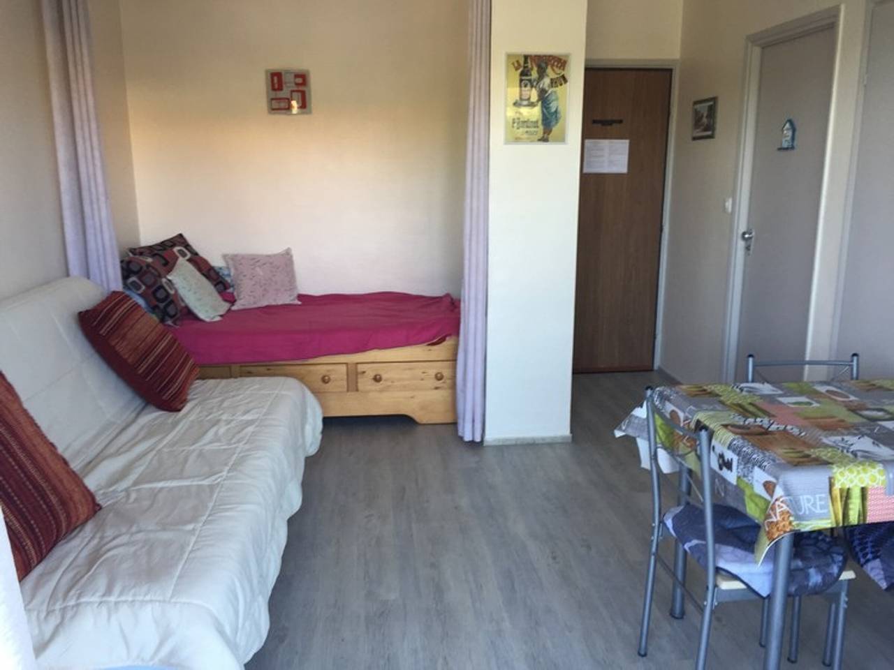 Ganzes Studio, Studio für 3 Personen mit Loggia und Parkplatz 300m vom Strand in La Côte Vermeille, Argelès-sur-Mer