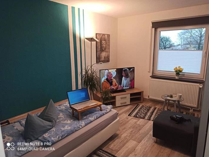 Ferienwohnung für 2 Personen, mit Terrasse und Ausblick