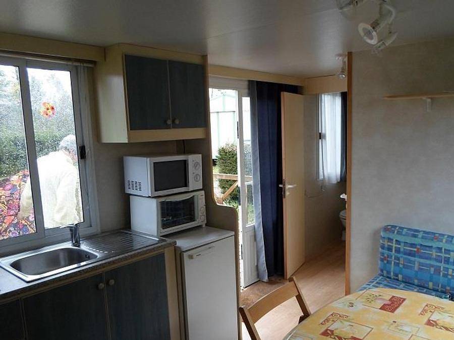 Camping Les Pinasses - Mobilheim 4 personen - Sequoia - 4 Personen inkl. 1 Person gegen Aufpreis buchbar auf dem Campingplatz in La Chapelle-devant-Bruyères, Sankt Didel