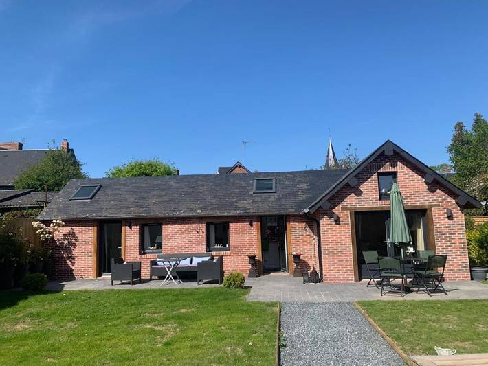 Maison de vacances pour 4 personnes, avec Terrasse et Jardin