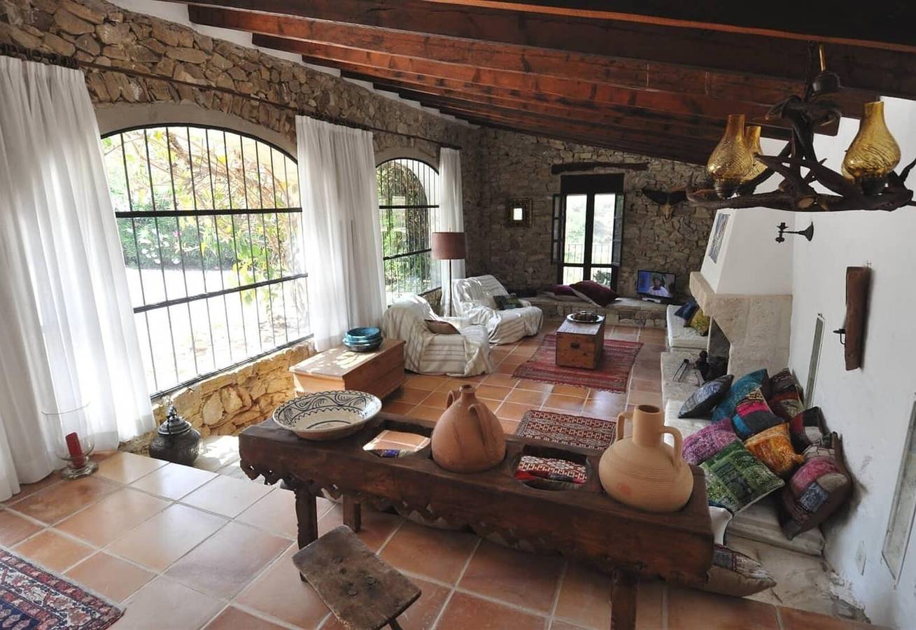 Ferienhaus "Finca Los Monteros" mit Bergblick, privatem Pool, Terrasse & Wlan in Benissa, Costa Blanca