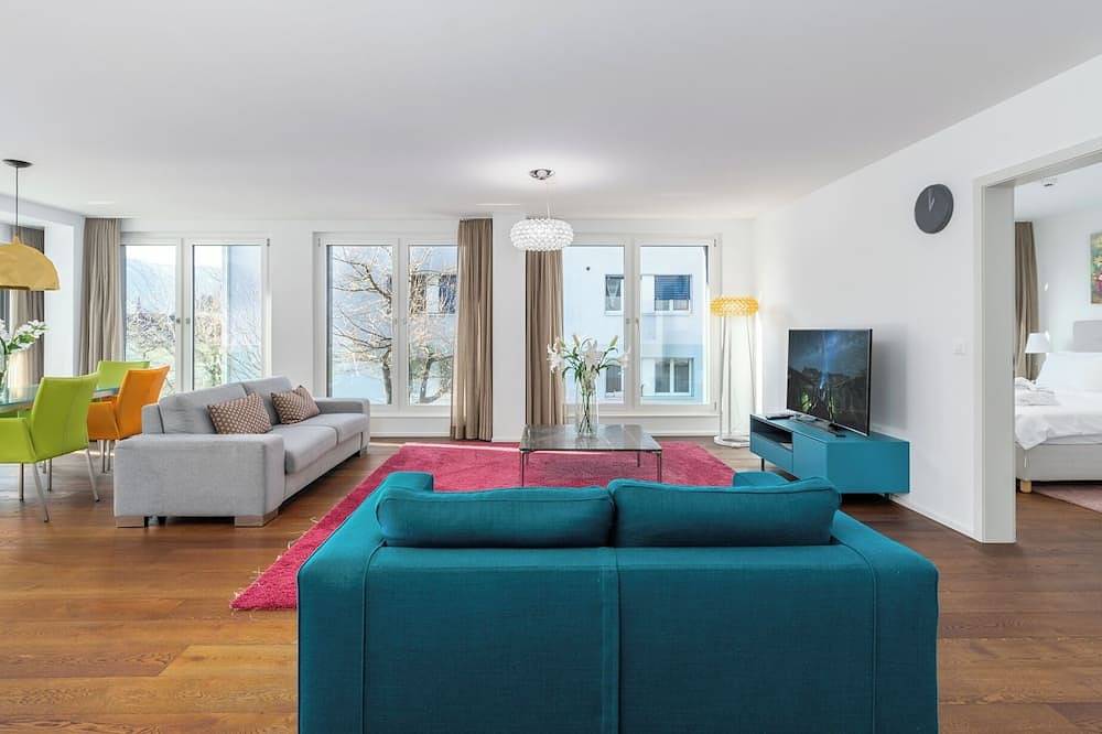 Ganze Wohnung, Swiss Hotel Apartments Interlaken Two Bedrooms King and twin in Interlaken, Thunersee