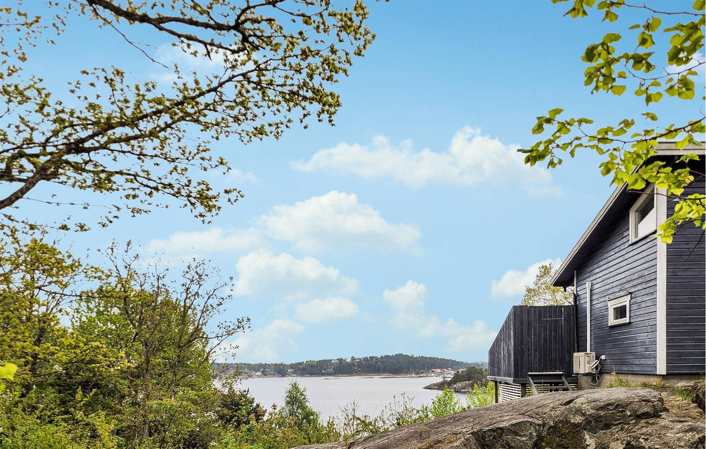 Ferienhaus für 6 Personen mit Ausblick in Bamble
