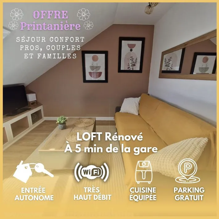Appartement de vacances pour 4 personnes, animaux acceptés - 1