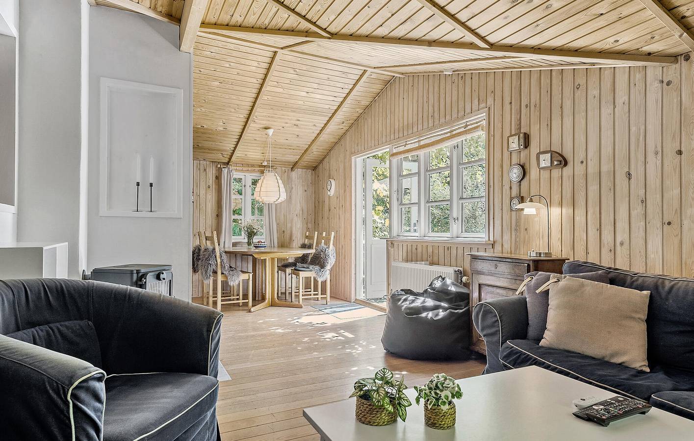 Feriehus for 6 personer med have in Samsø