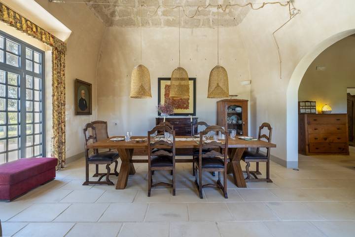 Private Masseria near Lecce, 20 min from the sea, 4 bedrooms and 5 bathrooms