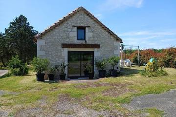 Location de vacances pour 2 personnes, avec jardin à Montcuq