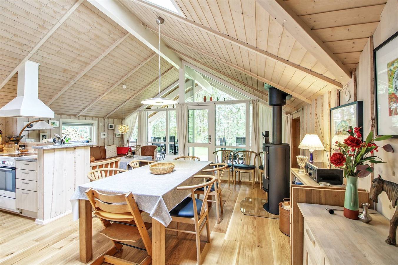 Nice home in Give w/ 4 Bedrooms, Sauna and Wifi in Vesterlund, Vejle en omgeving