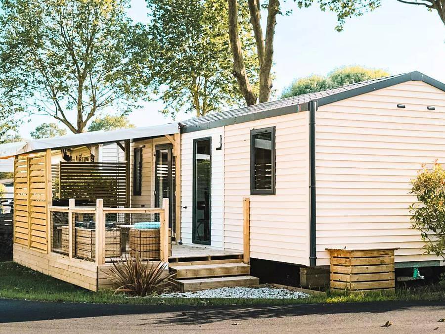 Camping Maeva Escapades de La Geres - Mobilhome 6 personnes - Toscane 33m² 6 personnes in Surgères, Région de Rochefort