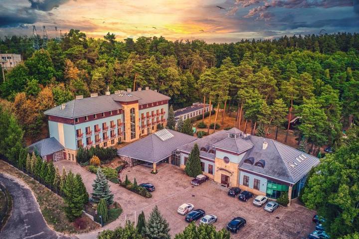Ferienanlage für 3 Personen, mit Ausblick und Garten sowie Sauna, mit Haustier in Polnische Ostsee