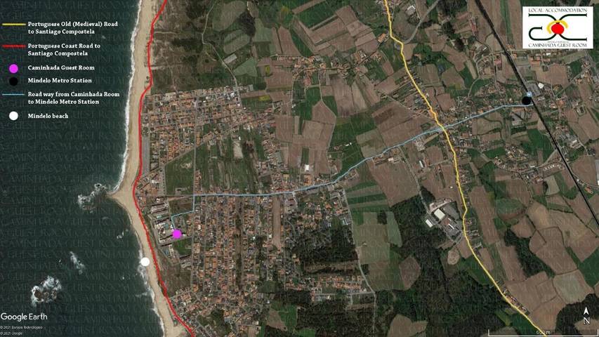 Gîte pour 3 personnes, avec jardin et vue ainsi que vue sur le lac et piscine dans Mindelo - 2