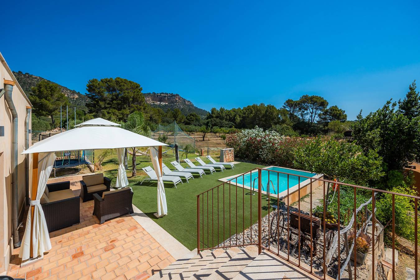 Finca Monserrat, ideal para familias con piscina in Lluchmayor, Mallorca Sur