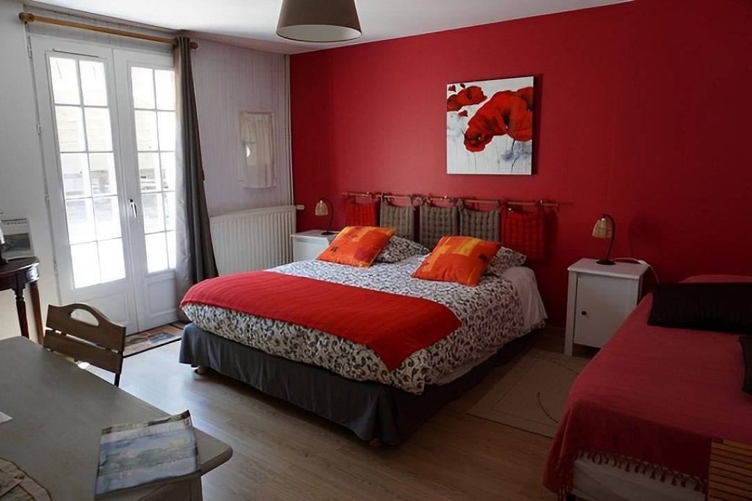 La Cotinière - Chambre Coté cour in Gennes-Val-de-Loire, Vallée de la Loire
