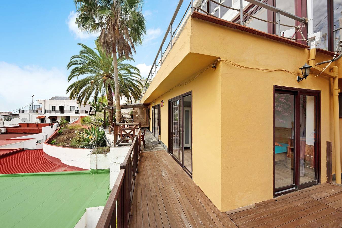 Ganze Wohnung, Haustierfreundliches Apartament Bali mit Bergblick, Meerblick, Wlan & Terrasse in San Marcos, Teneriffa Nord