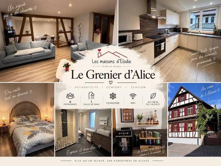 Location de vacances pour 6 personnes à Westhouse