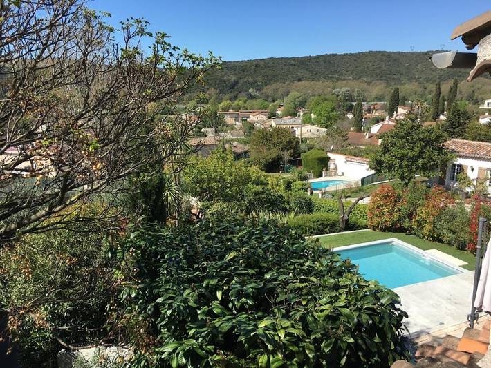 Villa pour 8 personnes, avec piscine ainsi que vue et jardin à Villeneuve-Loubet - 4
